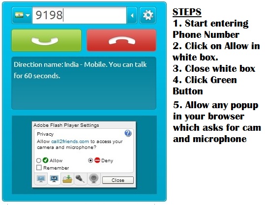 Call2Friends Tutorial