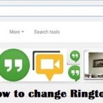 how to change ringtone hangout