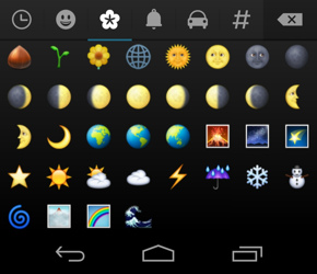 Telegram App Emoticons List16