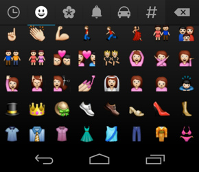 Telegram App Emoticons List20