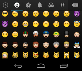 Telegram App Emoticons List22
