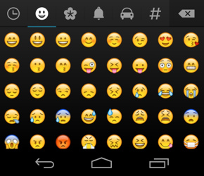 Telegram App Emoticons List23
