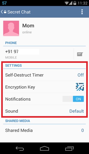 telegram secret chat 5