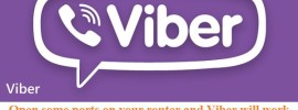 Viber Ports on Firewall to open up