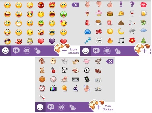 viber emoticons list